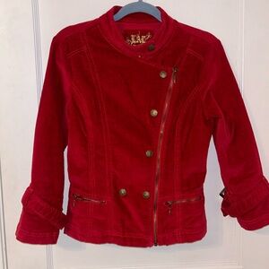 Vintage 90s Red Bomber Jacket